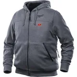 Куртка (толстовка) с электроподогревом MILWAUKEE, M12 HH GREY3-0 (XL), серая (4933464355)