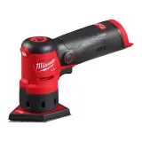 Шлифмашина вибрационная аккумуляторная бесщеточная, MILWAUKEE M12 FDSS-0B, каркас, картонная упаковка (4933479680)