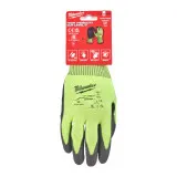 Рукавички Hi-Vis сигнальные MILWAUKEE 4/D, 9/L (4932479928)