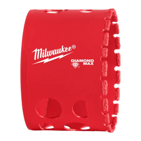 Коронка алмазная MILWAUKEE Diamond Plus/Max, диаметр 64,0 мм (5/8''х18) (сверление с водой) (4932500119)