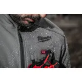Куртка с подогревом MILWAUKEE M12 HJGREY5-201, серая, размер XXL (4932492956)