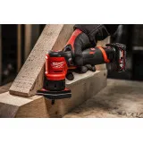 Шлифмашина вибрационная аккумуляторная бесщеточная, MILWAUKEE M12 FDSS-0B, каркас, картонная упаковка (4933479680)