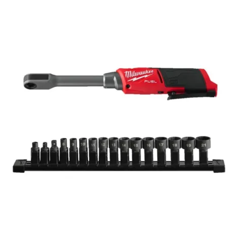 Акумуляторний наскрізний гайковерт-тріскачка MILWAUKEE M12 FPTR-0, 81 Нм, (4933499413)