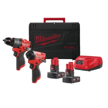 Набор из 2х аккумуляторных инструментов MILWAUKEE M12 FPP2A2-602X (4933480588)