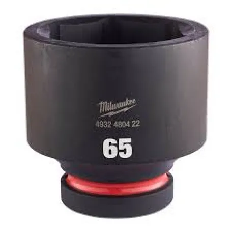 Головка ударная MILWAUKEE ShW 1”, 6 гр. STD, 65 мм. (4932480422)