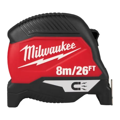 Рулетка Магнитная MILWAUKEE 8 м, Gen4 полотно 30 мм (4932498771)