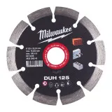 Диск алмазный MILWAUKEE DUH 125, Ø125мм (железобетон, кирпич) (4932399540)