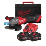Шлифмашина угловая, болгарка, аккумуляторная, бесщеточная MILWAUKEE, M18 FHSAGO125VXPDB2-802X, 1700Вт, диаметр 125 мм, (4933493420)