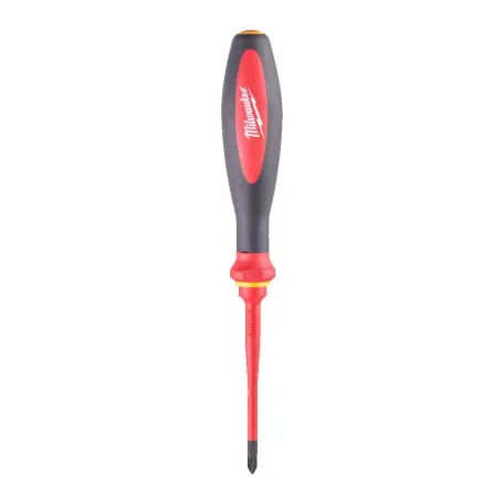 Отвертка VDE диэлектрическая тонкая MILWAUKEE PZ1х80мм (4932471450)