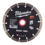 Диск алмазный MILWAUKEE DUH 180, 180мм (железобетон, кирпич) (4932399541)