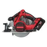 Пила дисковая ручная аккумуляторная MILWAUKEE, M18 BLCS66-502X, диаметр 165мм (зарядное устройство M12-18 FC, 2 аккумулятора M18 B5 5А (4933464590)