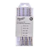 Набор буров SDS-PLUS Contractor MILWAUKEE (5,5/5,5/6/7/8мм) 5шт (4932471243)