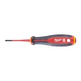 Отвертка трехгранная, изолированная MILWAUKEE VDE, PZ0х60мм. (4932478724) 