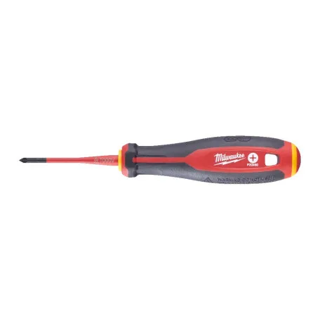 Отвертка трехгранная, изолированная MILWAUKEE VDE, PZ0х60мм. (4932478724) 