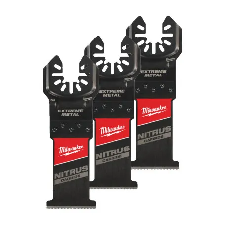Полотно для мультитула Bi-Metal Carbide M Nitrius OPEN-LOK MILWAUKEE, 35х50мм, 3шт (48851563)