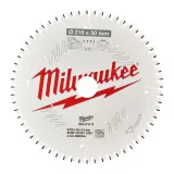 Диск пильный по дереву для торцовочных пил PFTE MILWAUKEE, Ø216х30х2, 4мм, 60 зуб. (4932471317)