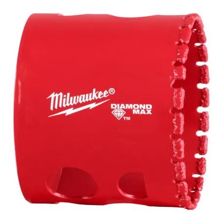 Коронка алмазная MILWAUKEE Diamond Plus/Max, диаметр 51,0 мм (5/8''х18) (сверление с водой) (4932500118)