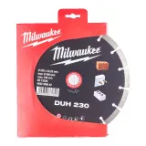 Диск алмазный MILWAUKEE DUH 230, Ø230мм (железобетон, кирпич) (4932399542)