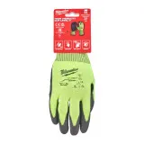 Перчатки Hi-Vis сигнальные MILWAUKEE 4/D, 10/XL (4932479929)