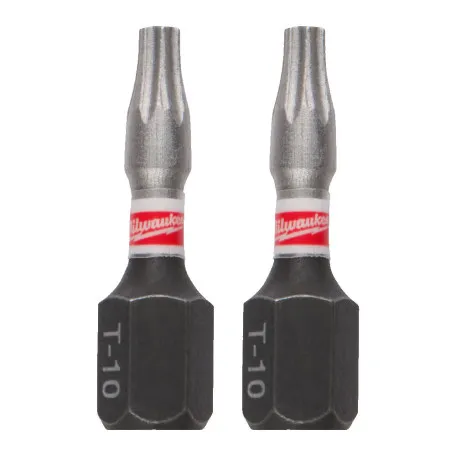 Бита MILWAUKEE SHOCKWAVE, TX10, 25 мм, (25 шт.) (4932500398)