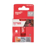 Коронка алмазная MILWAUKEE Diamond Plus/Max, диаметр 32,0 мм (1/4'' Hex) (сверление с водой) (4932498352)