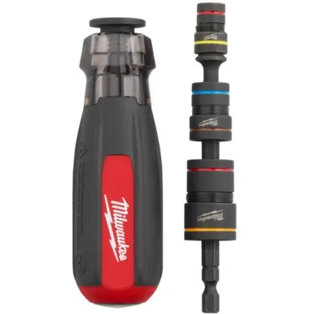 Отвертка магнитная с торцевыми насадками 6-в-1 ShW MILWAUKEE Impact Multi-Nut Driver (4932498179)
