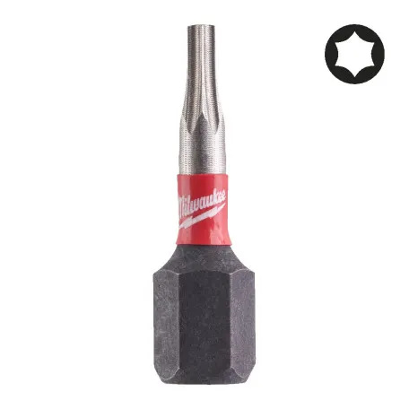 Бита MILWAUKEE SHOCKWAVE, TX8, 25 мм, (3 шт.) (4932500359)