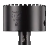Коронка алмазная Diamond Max MILWAUKEE, 75мм (4932478286)
