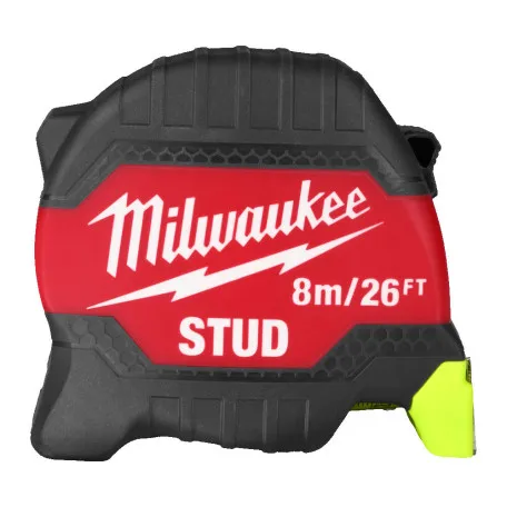 Рулетка STUD MILWAUKEE (Gen 3), 8 м, 33 мм (4932498766)