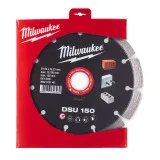 Диск алмазный MILWAUKEE DSU 150, диаметр 150 мм, (для штроборезов) (4932373148)