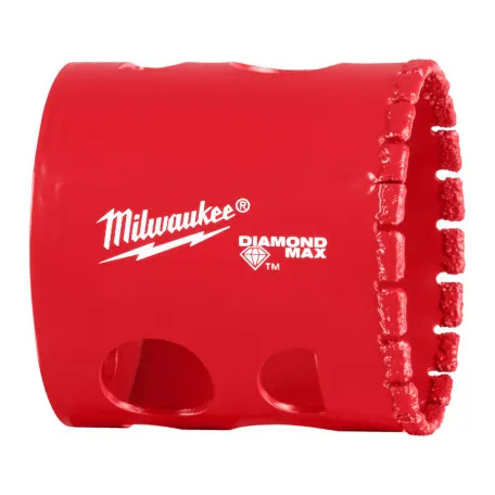 Коронка алмазная MILWAUKEE Diamond Plus/Max, диаметр 44,0 мм (5/8''х18) (сверление с водой) (4932500117)