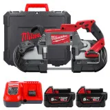 Стрічкова пила MILWAUKEE M18 FUEL CBS125-502C по металу (4933448195)