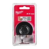 Коронка алмазная MILWAUKEE Diamond Max M14, диаметр 51 мм (сухое сверление) (4932478283)