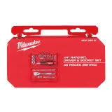 Набор ударных бит Milwaukee, головок с трещоткой 1/4 (4932498381)