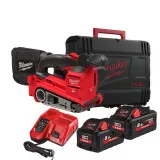 Шлифмашина ленточная аккумуляторная бесщеточная MILWAUKEE, M18 FBTS75-552X (4933479615)