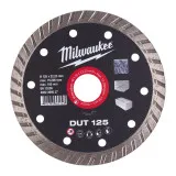 Диск алмазный MILWAUKEE DUT 125, Ø125мм (плитка/чистый рез) (4932399527)