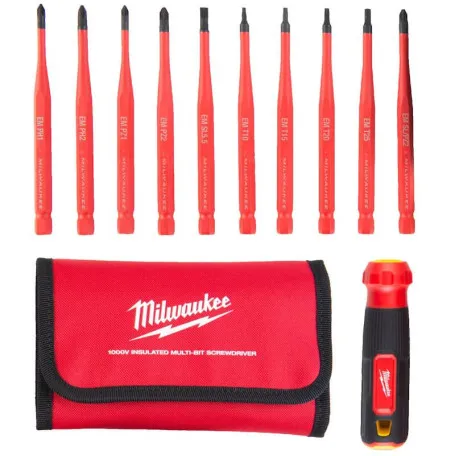 Набор прецизионных отверток VDE MILWAUKEE 10-в-1 (4932493657)