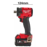 Гайковерт аккумуляторный бесщеточный 1/2'' MILWAUKEE, M18 FIW2P12-502X, 339Нм, с пеном (4933478447)