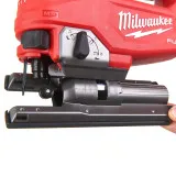 Лобзик аккумуляторный MILWAUKEE M18 FJS-502X, зарядное устройство M12-18 FC, 2 аккумулятора М18 В5 5.0 Ач, аксессуары, HD кейс (4933464727)