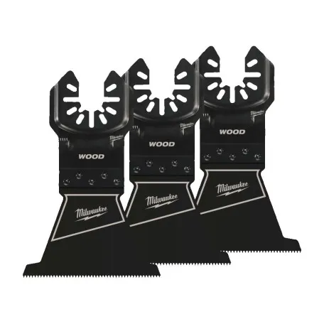 Полотно для мультитула MILWAUKEE OPEN-LOK™, 64х40мм, (3шт), (дерево) (48851113)