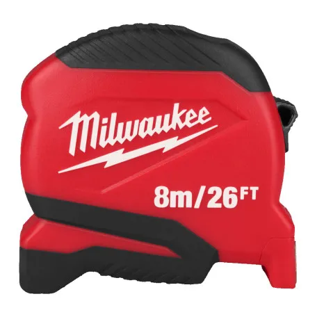 Рулетка Pro Compact MILWAUKEE (Gen 2), 8м, 25мм (4932498781)