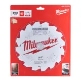 Диск пильный по дереву PFTE THIN KERF MILWAUKEE 210x30x2,4мм, 16зуб. (4932471324)