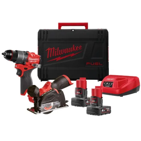 Набор аккумуляторных инструментов M12FPP2G2-402X MILWAUKEE (4933480592)