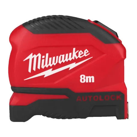Рулетка AUTOLOCK MILWAUKEE (Gen 2), 8 м, 25 мм (4932498774)