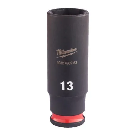 Головка ударная ShW 1/4 SKT MILWAUKEE удлиненная, 13мм (4932480262)