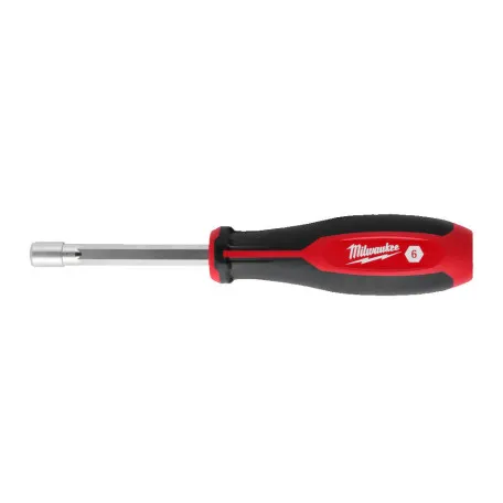 Отвертка сквозная магнитная MILWAUKEE HollowCore_2, SW 6мм/(М3,5), красный. (4932479886)