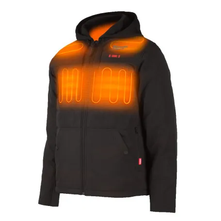 Куртка с подогревом MILWAUKEE, M12 HPJBL2-0XL, черная XL (4932480074)