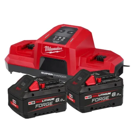 Энергокомплект MILWAUKEE M18 FORGENRG-802 DBSC (ЗУ M18 DBSC+2акк.Х8Ач FB8) (4933498616)