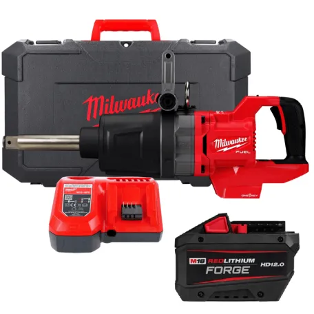 Гайковерт акумуляторний MILWAUKEE 1'' (2711Нм) M18 ONEFHIWF1D-121C (4933499251)