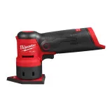 Шлифмашина вибрационная аккумуляторная бесщеточная, MILWAUKEE M12 FDSS-0B, каркас, картонная упаковка (4933479680)